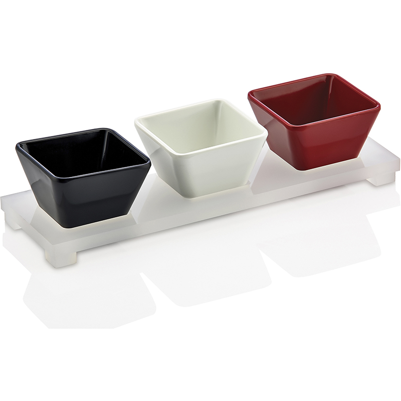 Мини стенд для соуса с соусниками