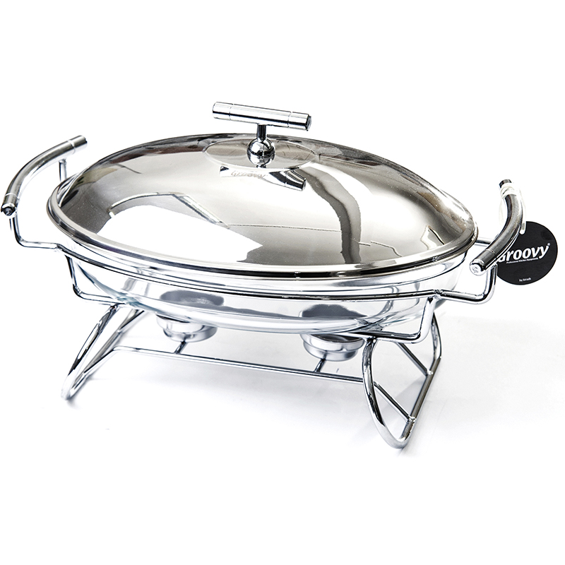 Овальный шефинг диш с подогревом