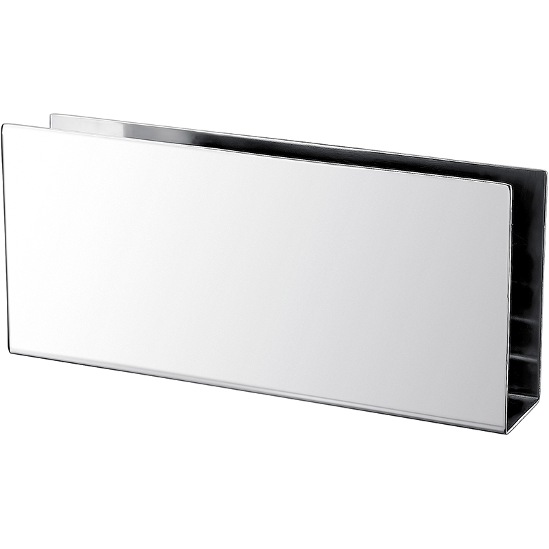 Салфетница прямоугольник: серебро, глянец