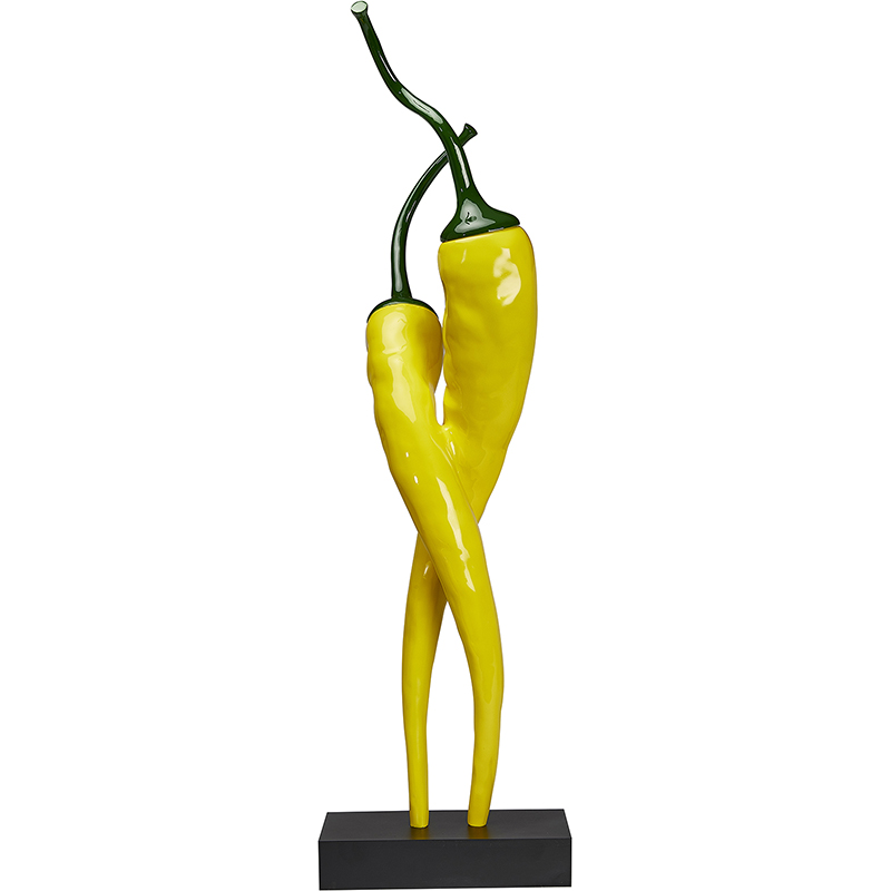Декор два жёлтых перца