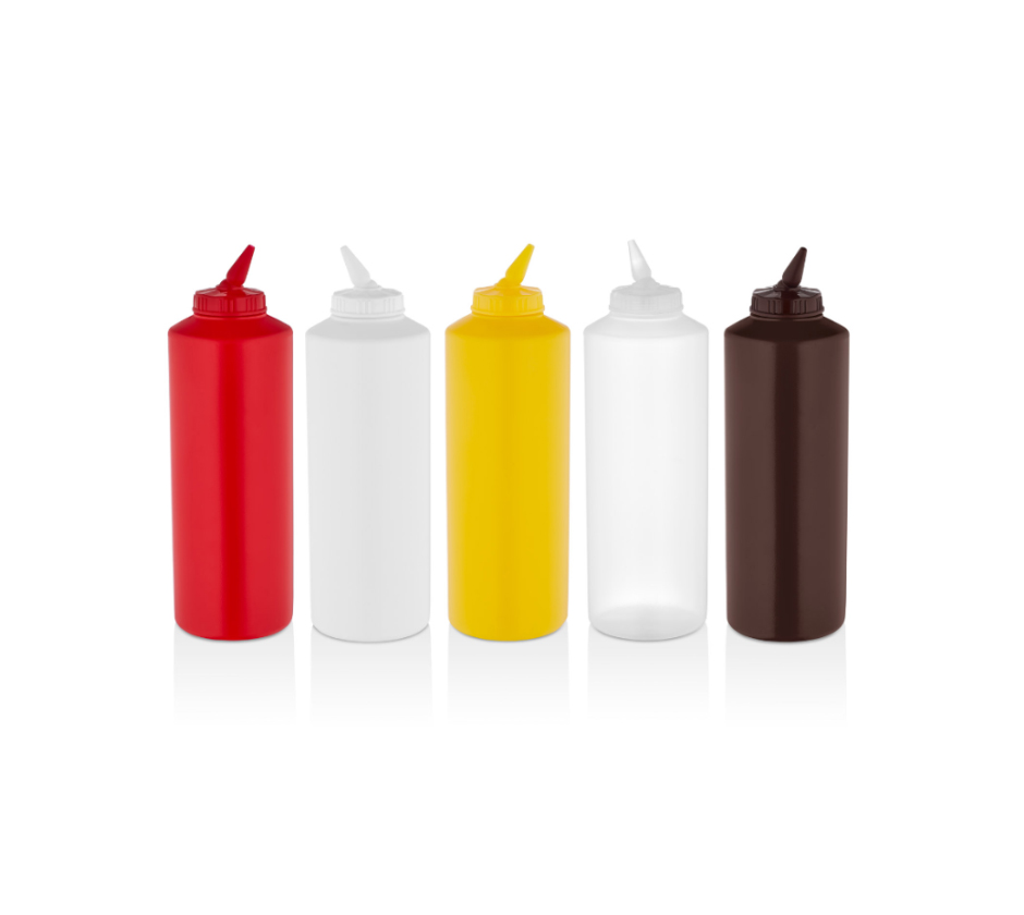 Диспенсер - мягкая бутылка с вращающимся наконечником