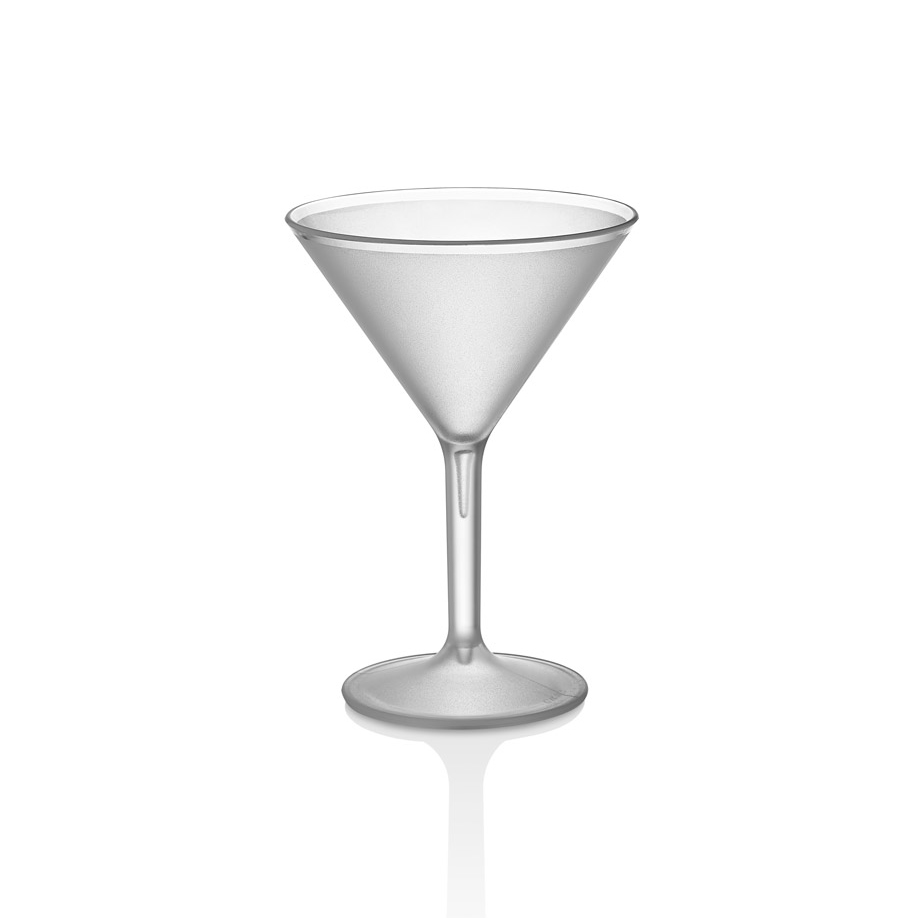 Бокал для мартини 'матовое стекло'  Поликарбонат 