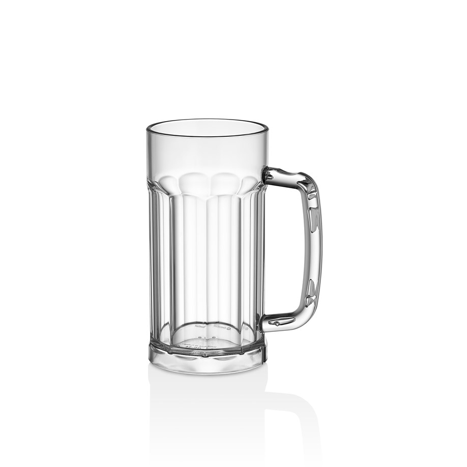 Кружка пивная прозрачная Поликарбонат