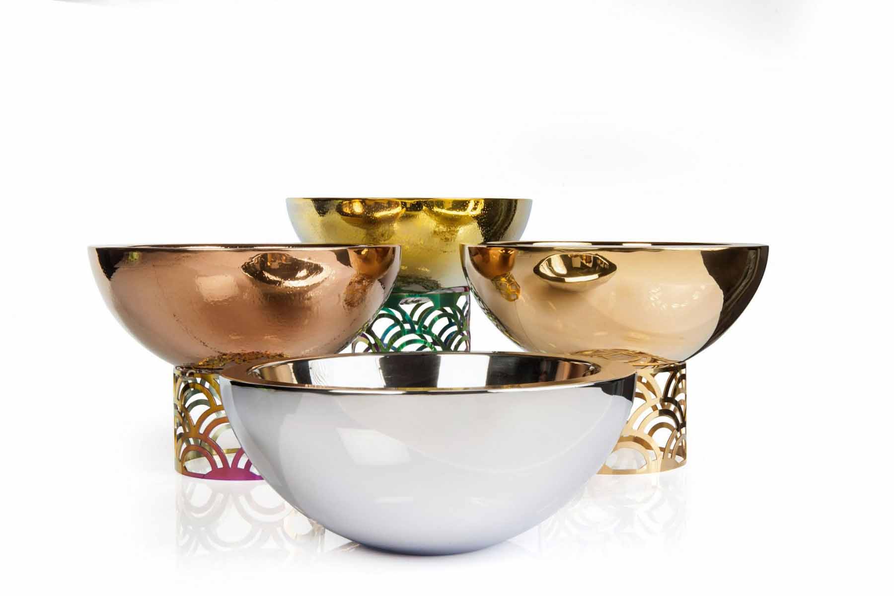 Чаша  мелкая с двойными стенками