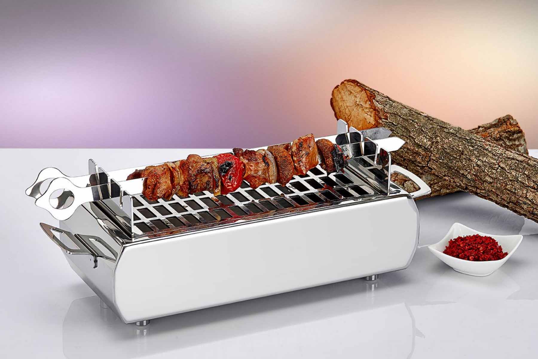 Мангал с 3мя решётками