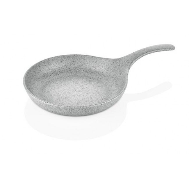 Сервировочное круглое блюдо, с ручкой, GREY GRANITE Ø24 см - длина 41 см - высота 6,9 см